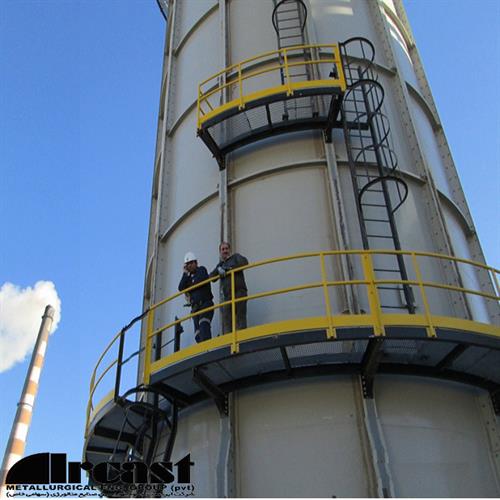 کوره پیش‌گرم هوا از نوع تشعشعی لوله ای غیر مستقیم